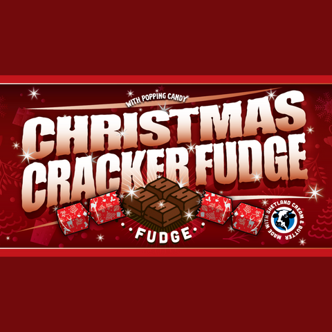 Christmas Cracker Fudge